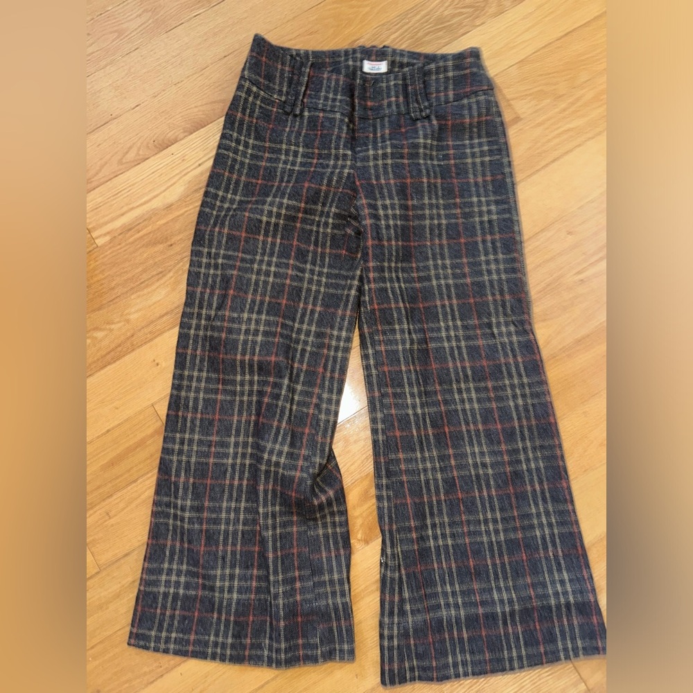 free people wide leg trouser / dress pants